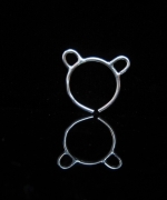 【簡約動物系列－熊】手工銀戒。紀念戒。情人對戒